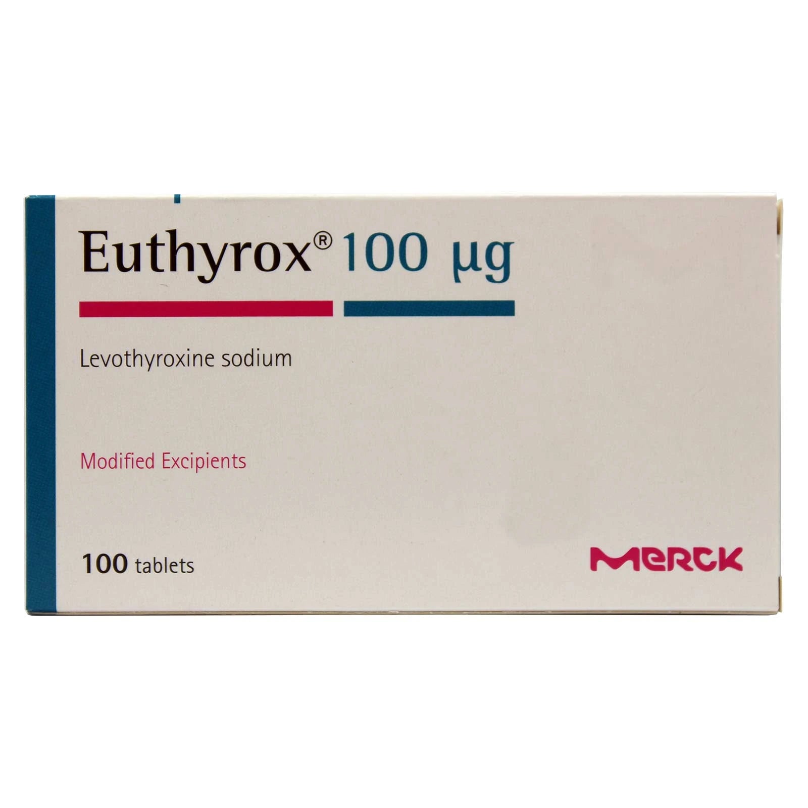 Euthyrox 100mcg Tablets 100'S