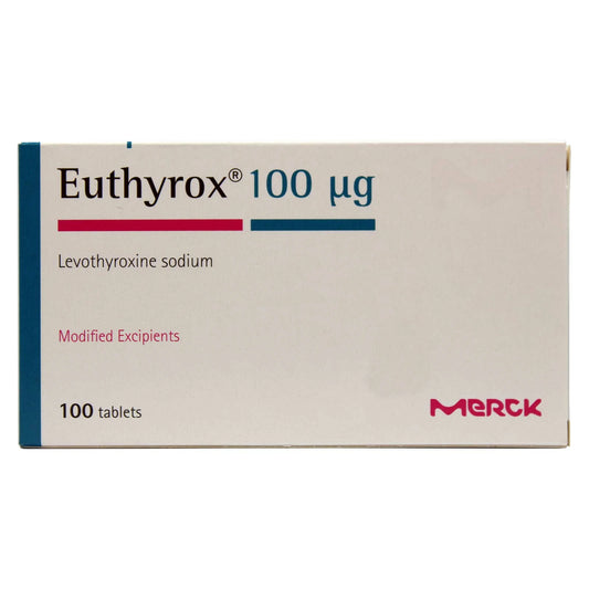 Euthyrox 100mcg Tablets 100'S