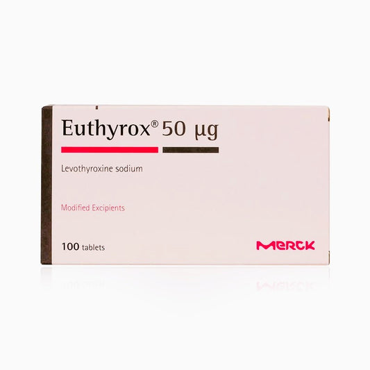 Euthyrox 50mcg Tablets 100s'