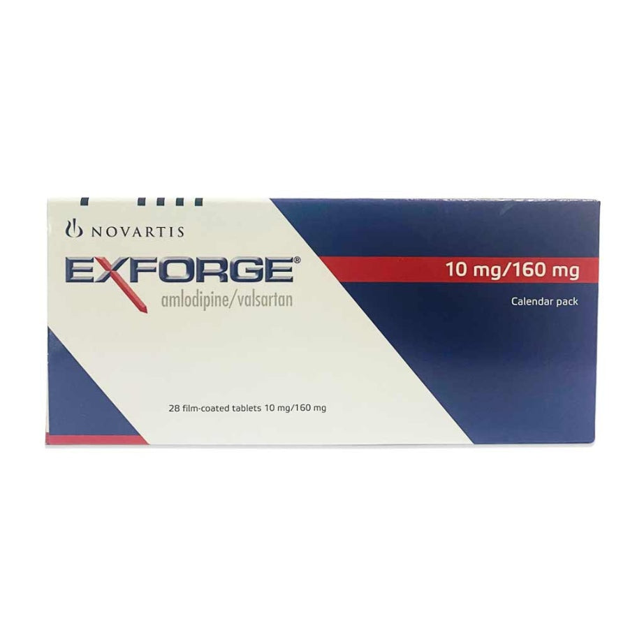 Exforge 10/160mg Tablets 28'S