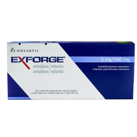 Exforge 5/160mg Tablets 28'S