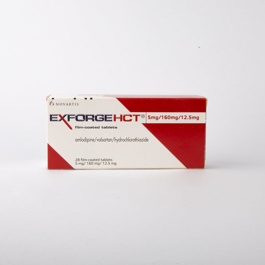 Exforge Hct 5/160mg/12.5mg Tablets 28'S