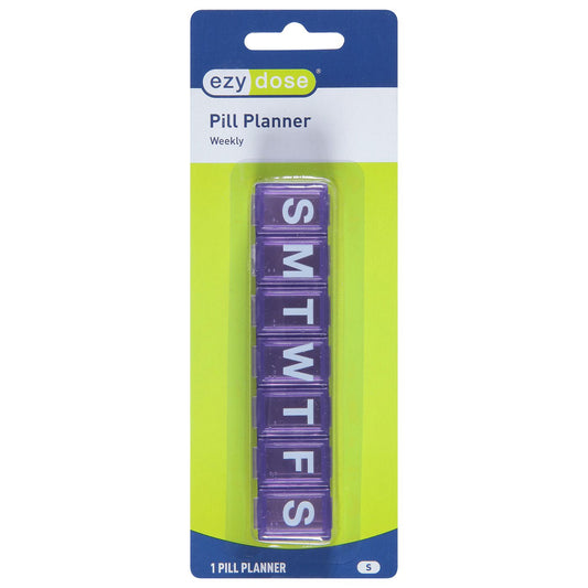 Ezy Dose Weekly Pill Planner 1'S