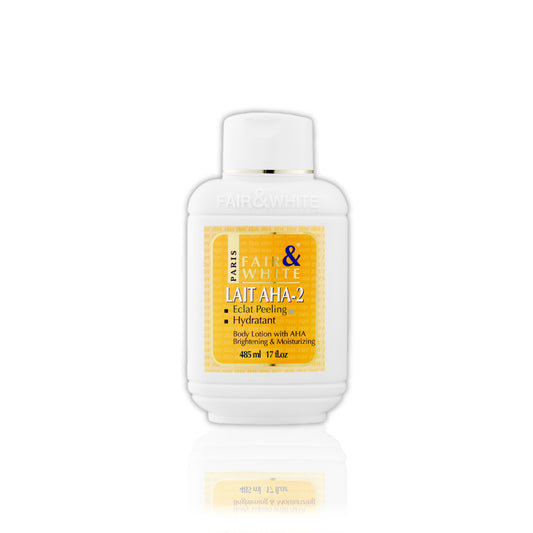 FAIR & WHITE AHA-2 BODY MOISTURISING LOTION 485ML