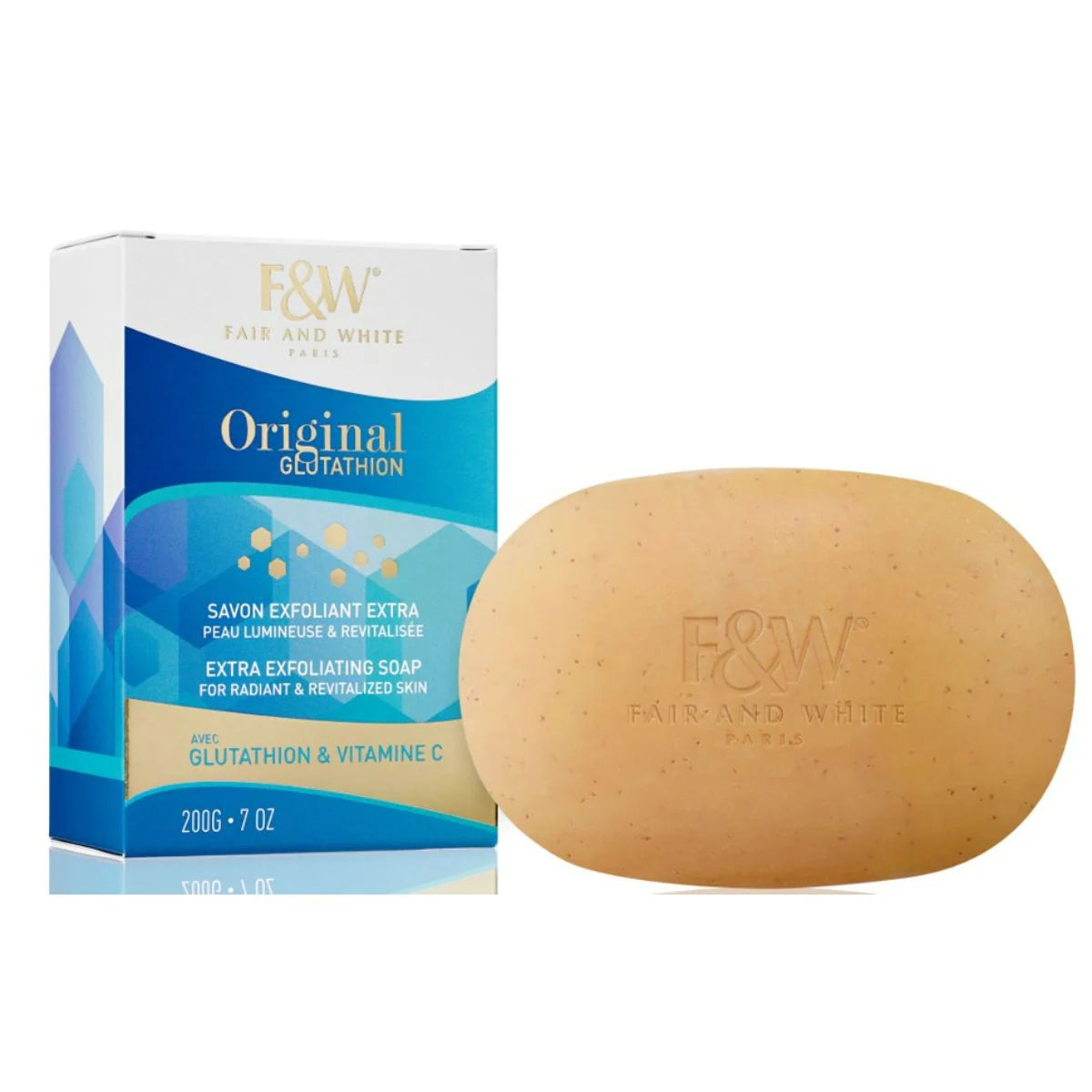 Fair & White Original Glutathion Extra Exfoliating Soap 200gm