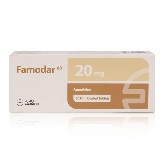 Famodar 20mg Tablets 30'S
