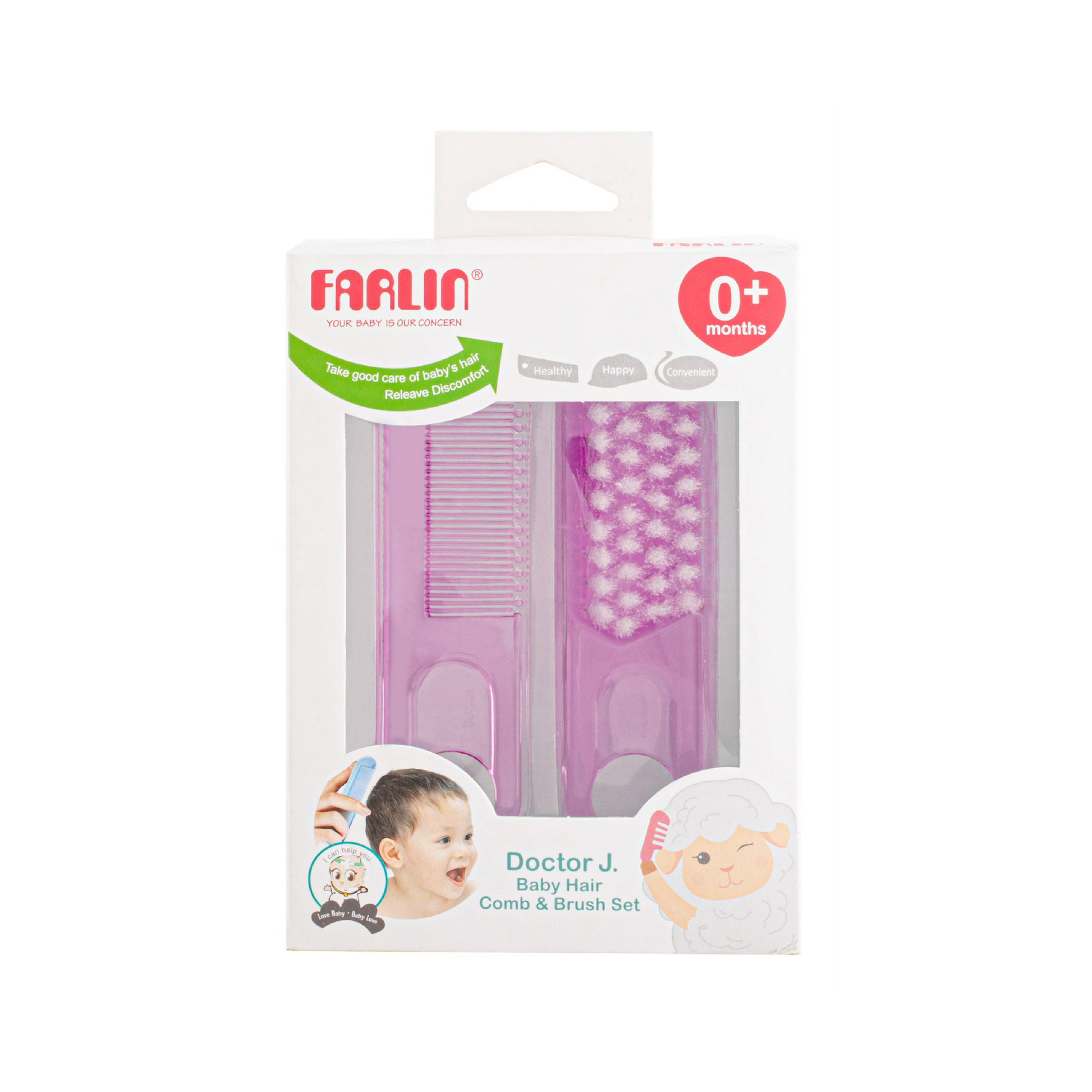 Farlin Baby C0mb&Brush Set Bf-150