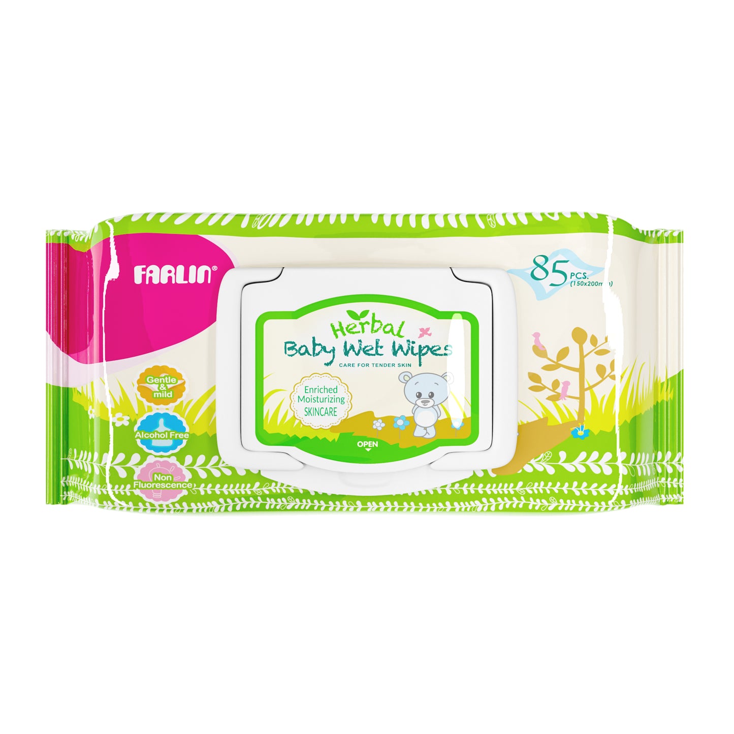 Farlin Baby Wet Wipes- Skin Care Dt-006d
