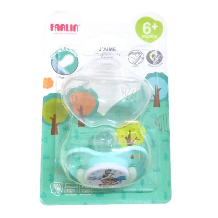 Farlin Orthodontic Pacifier 6+months Blue Ban-S013-M
