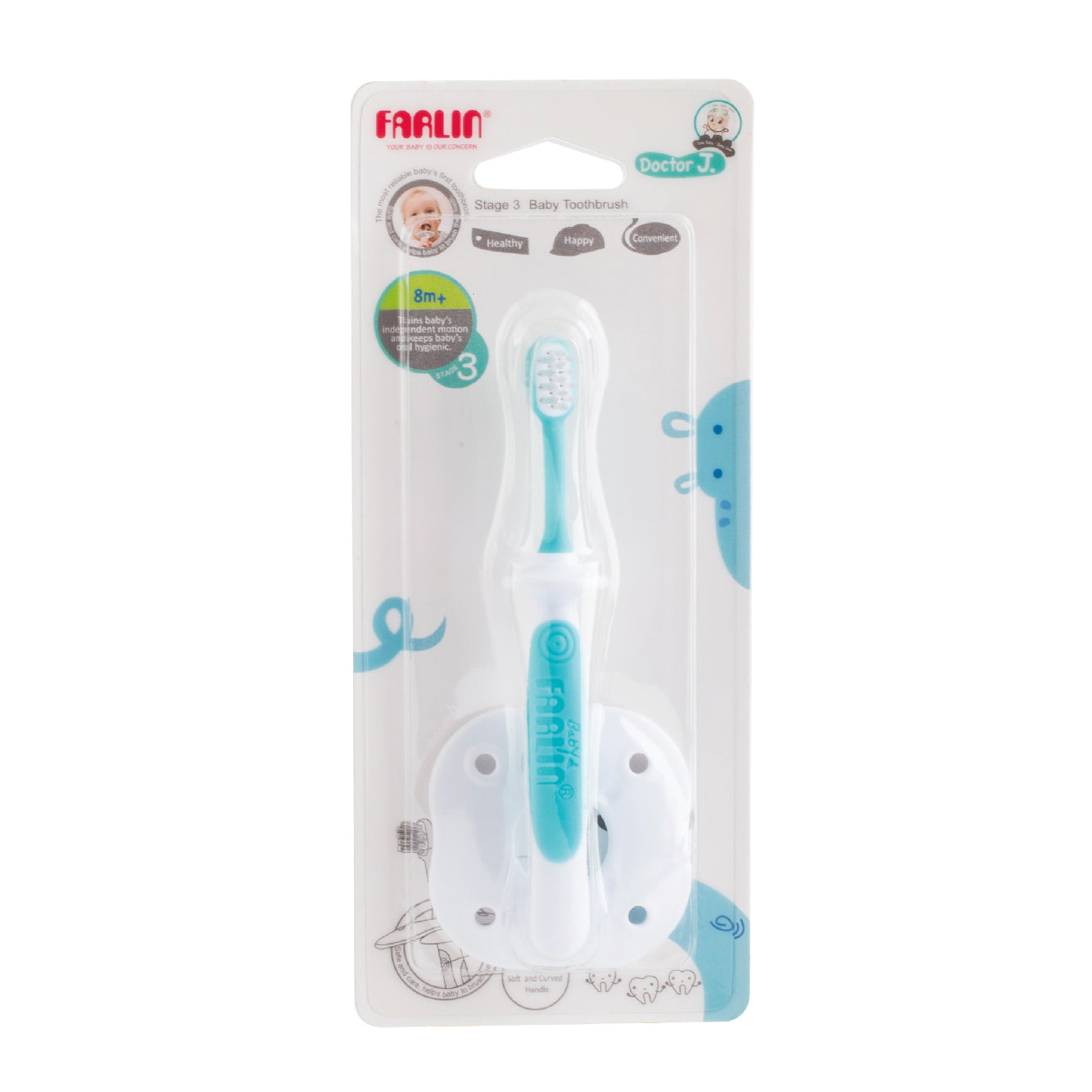 Farlin Training Baby Toothbrush Bf-118-4