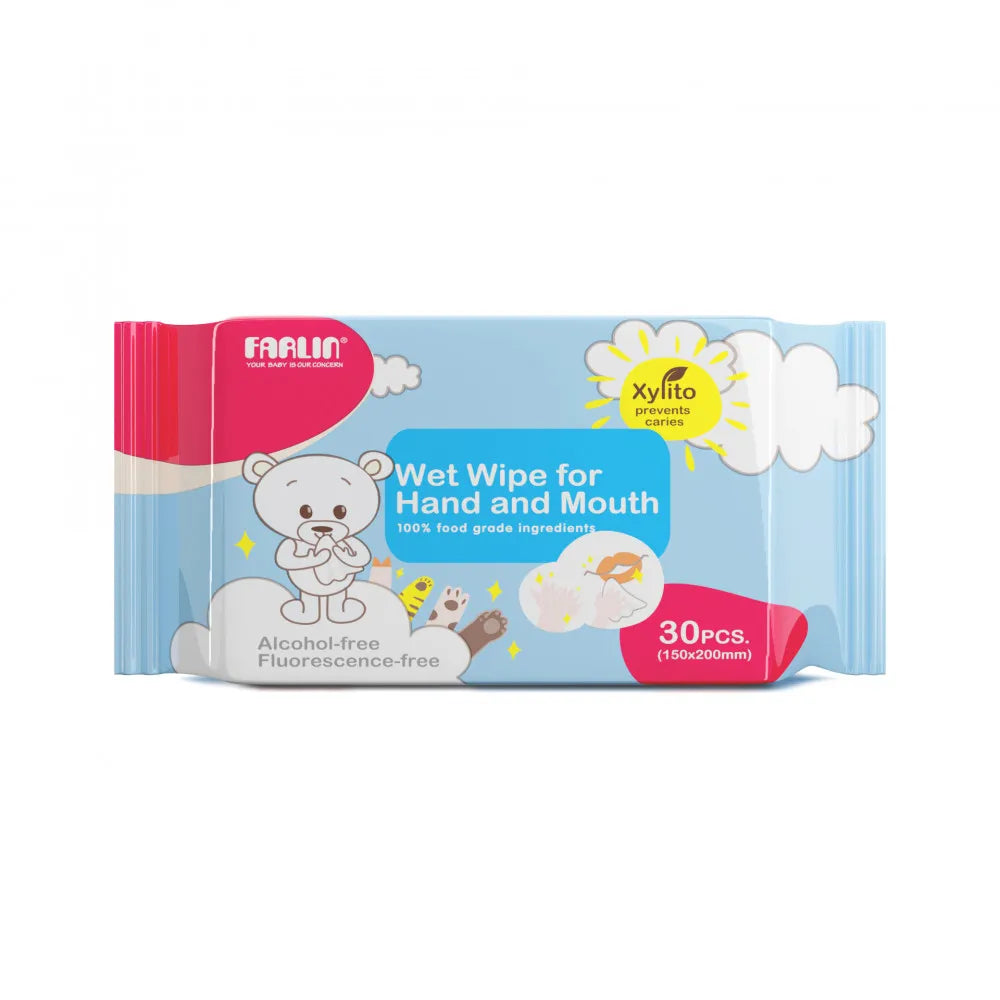 Farlin Wet Wipes For Hand & Mouth 30'S Dt-009