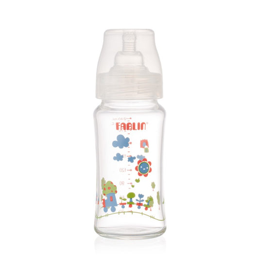 Farlin Wide Neck Glass Bottle 240ml  Ab-32006(M)