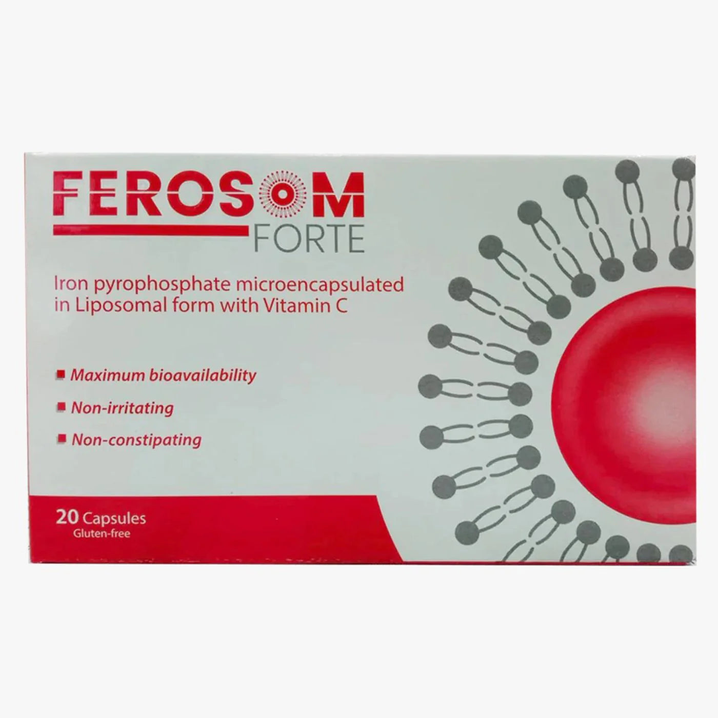 Ferosom Forte Capsules 20'S