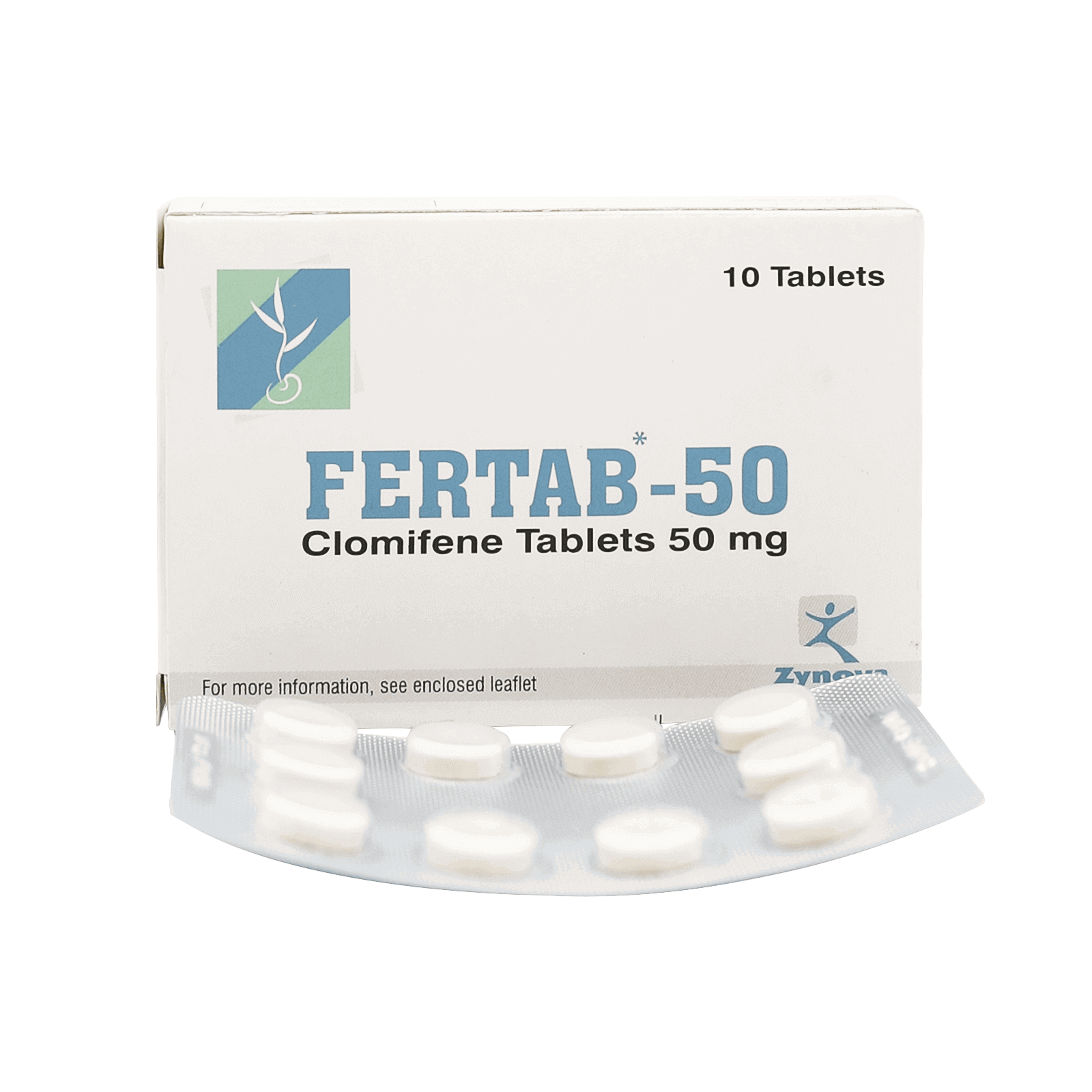 Fertab 50mg Tablets 10'S
