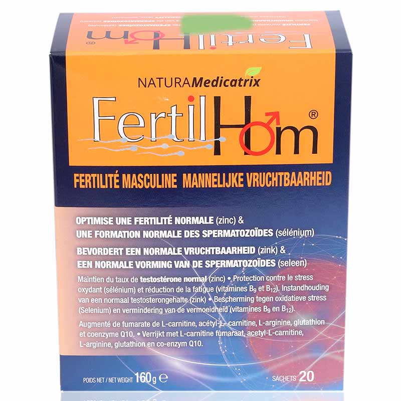 FERTILHOM MALE FERTILITY SACHET 20'S