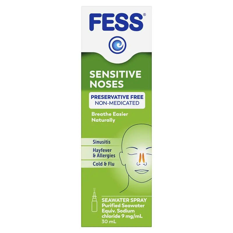 Fess Sensitive Noses Nasal Spray 30Ml