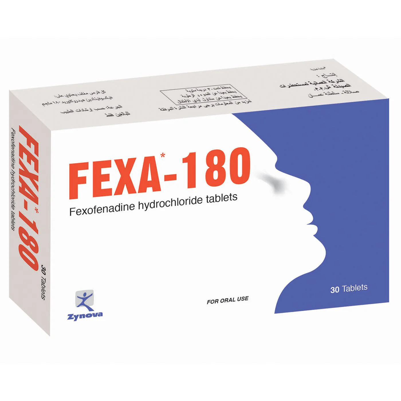 Fexa 180Mg Tablets 30'S