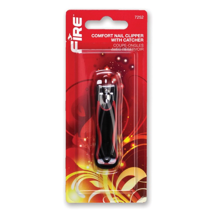 Fire Comfort Nail Clipper With Catcher