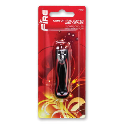 Fire Comfort Nail Clipper With Catcher