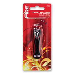 Fire Comfort Nail Clipper With Catcher
