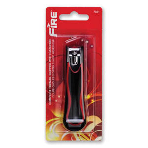 Fire Comfort Toenail Clipper With Catcher