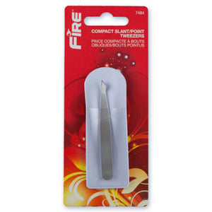 Fire Compact Slant Point Tweezer