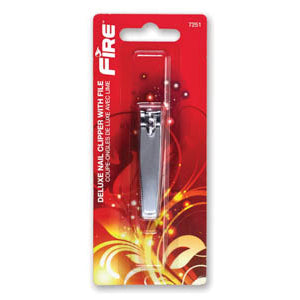Fire Deluxe Nail Clipper With File