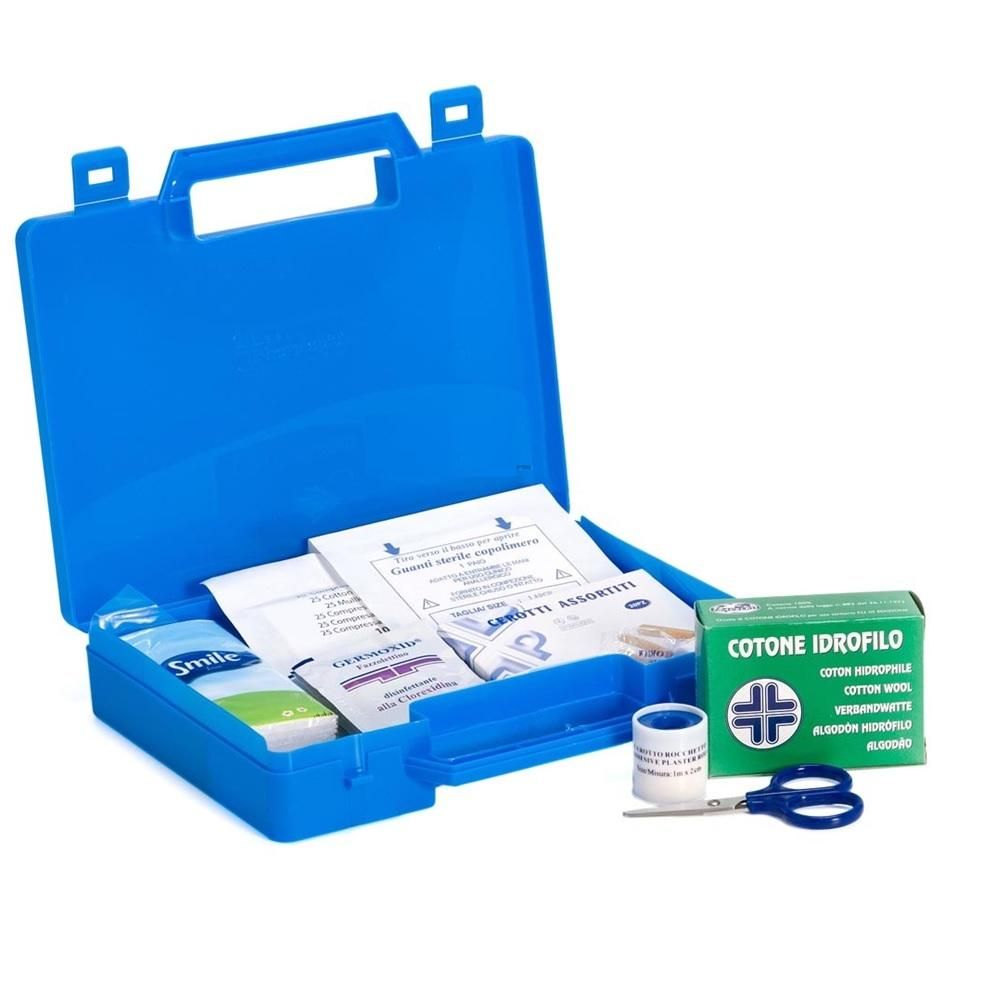 First Aid Box Automed Blue