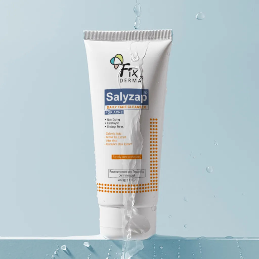 Fixderma Salyzap Daily Face Cleanser For Acne 60G