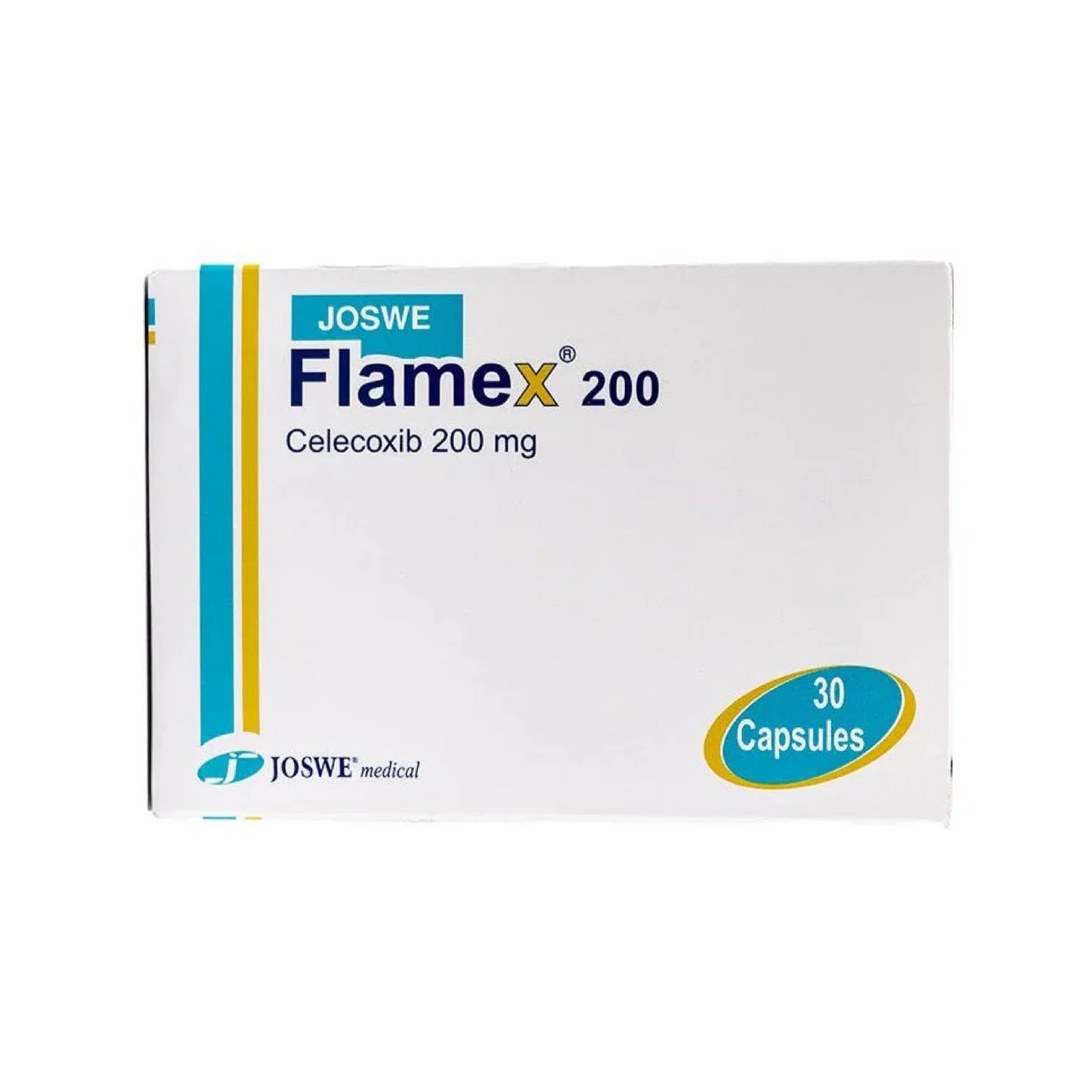Flamex 200mg Capsules 30'S