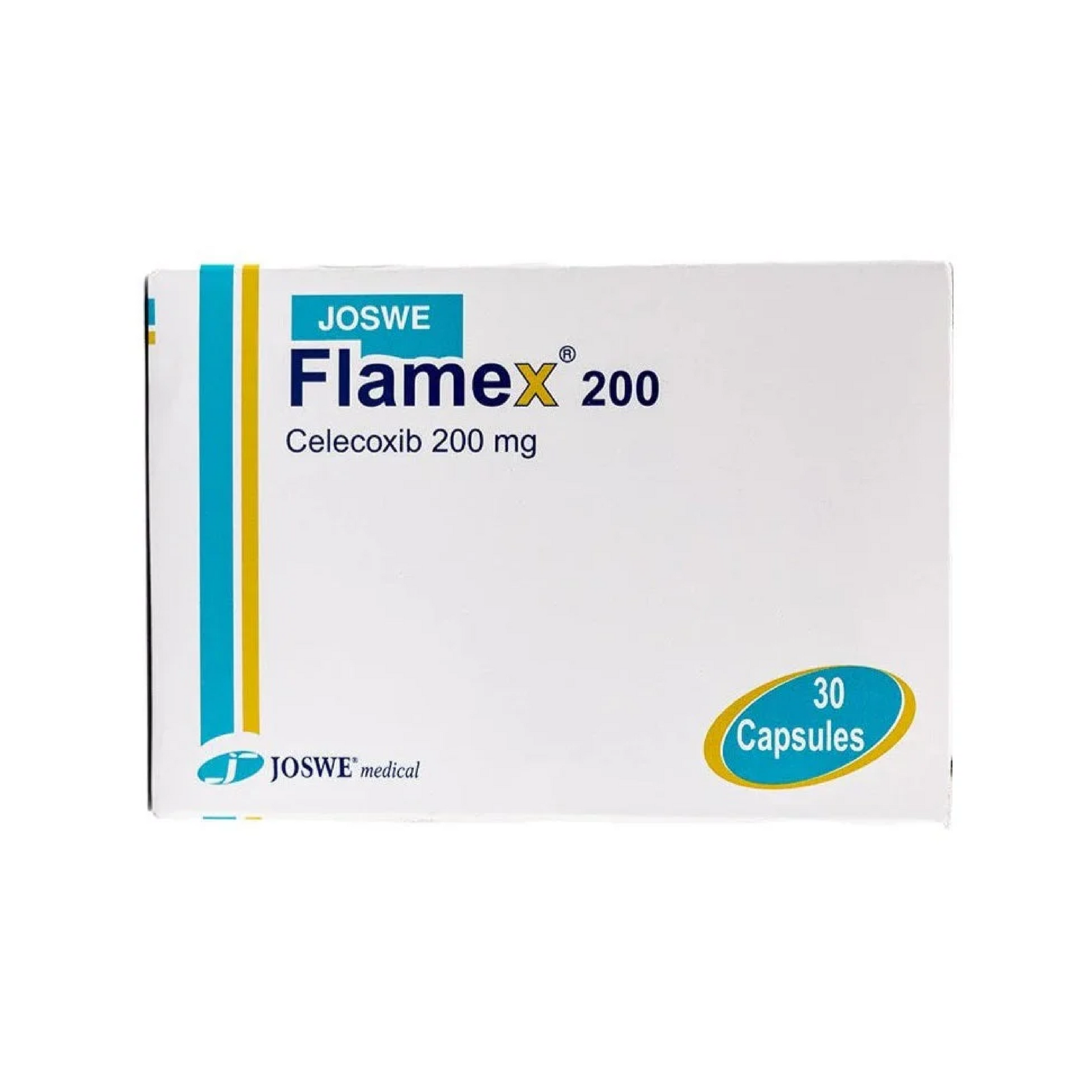 Flamex 200mg Capsules 30'S