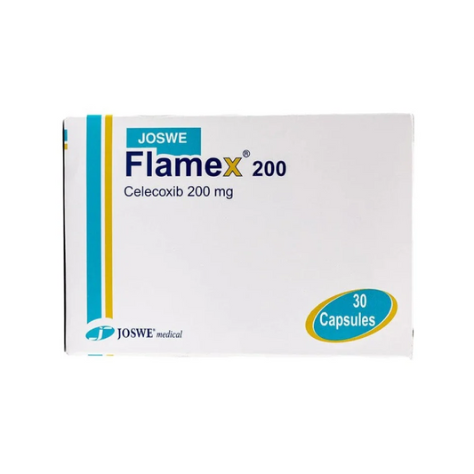 Flamex 200mg Capsules 30'S