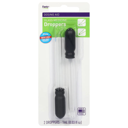 Flents Glass Medicine Droppers 2'S