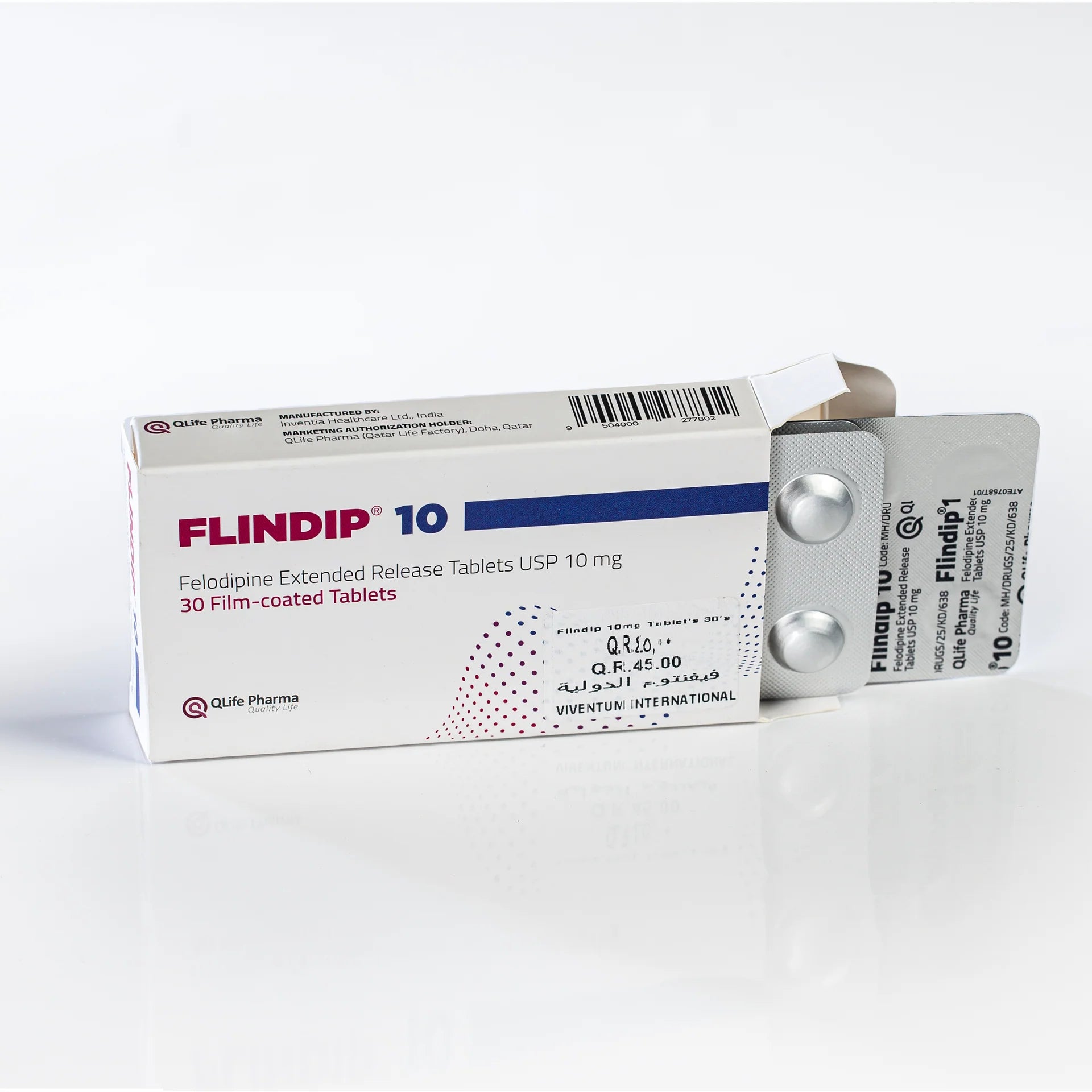 Flindip 10mg Tablets 30'S