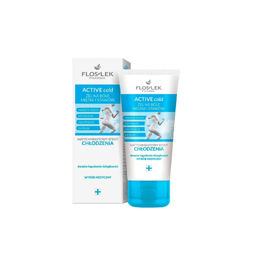 Floslek Active Cold Gel For Muscle And Joint Pain 100ml