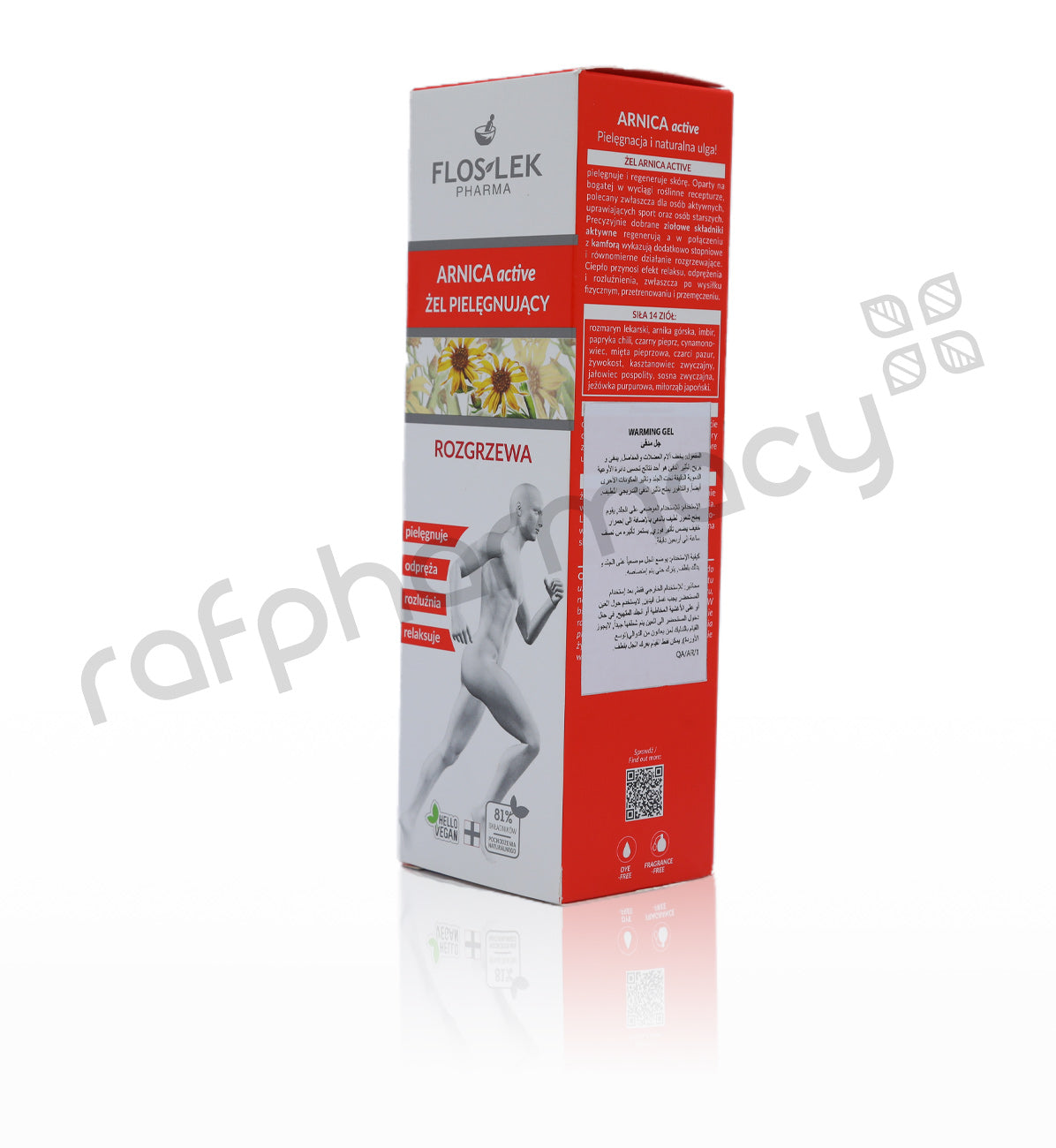 Floslek Arnica Active Warming Gel 200Ml