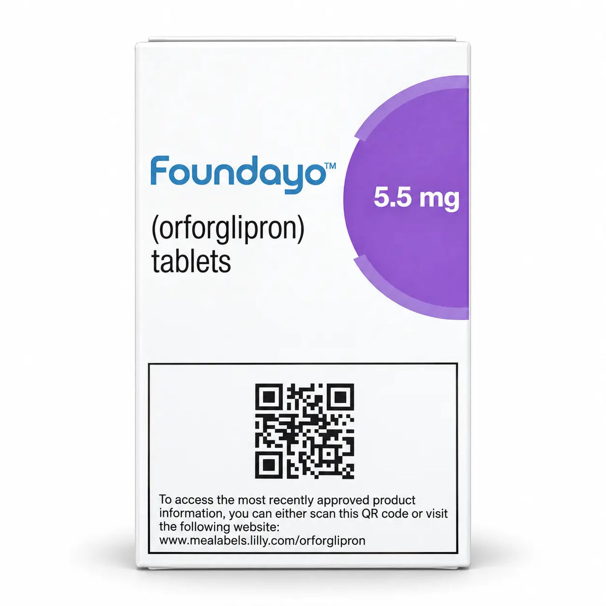 Foundayo 5.5 mg Tablets 30’s