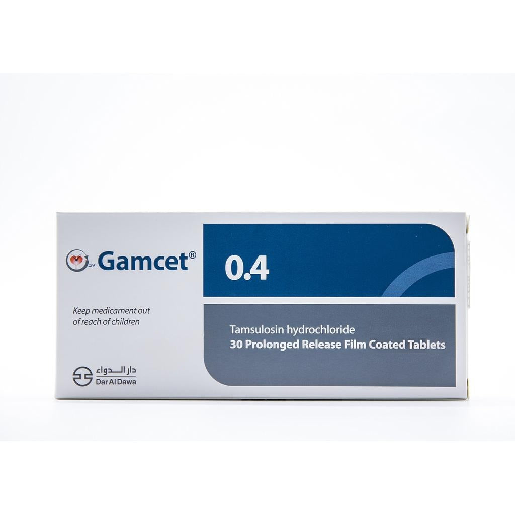 Gamcet 0.4mg Tab 10x3 30'S