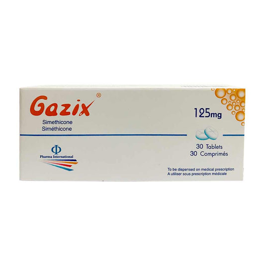 Gazix 125mg Tablets 30'S
