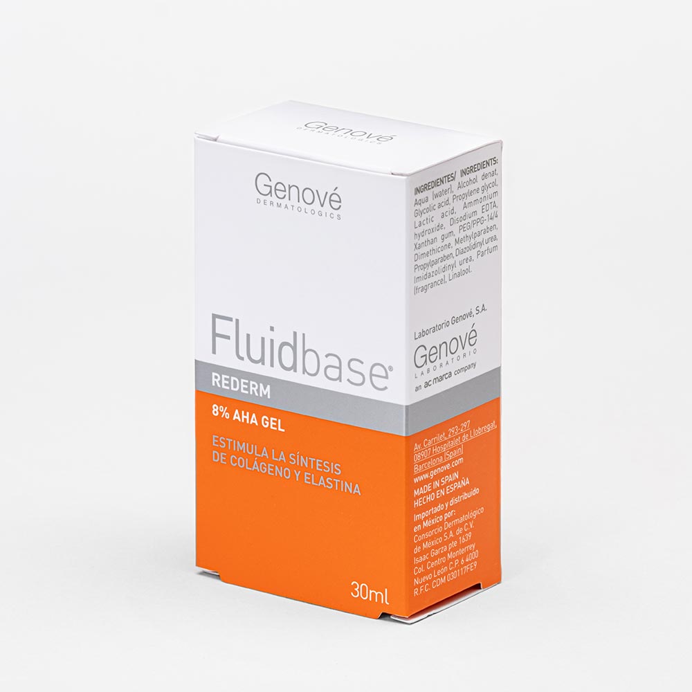 Genove Fluidbase Rederm 8% Aha Gel 30ml