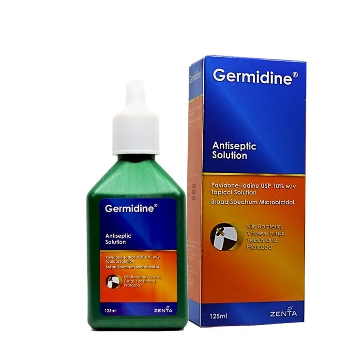 GERMIDINE ANTISEPTIC SOLUTION 125ML