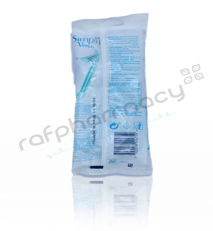 GILLETTE SIMPLY VENUS 2 4'S