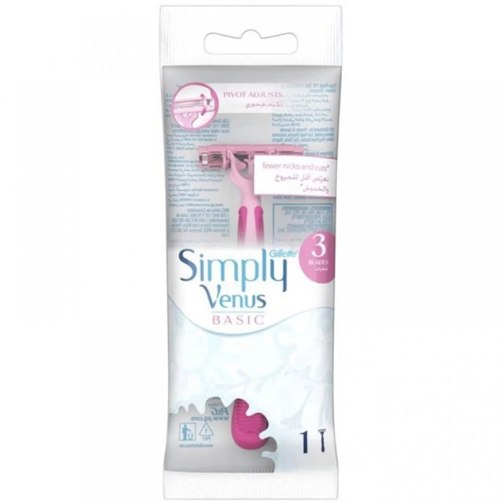 Gillette Simply Venus Basic Razor 1'S