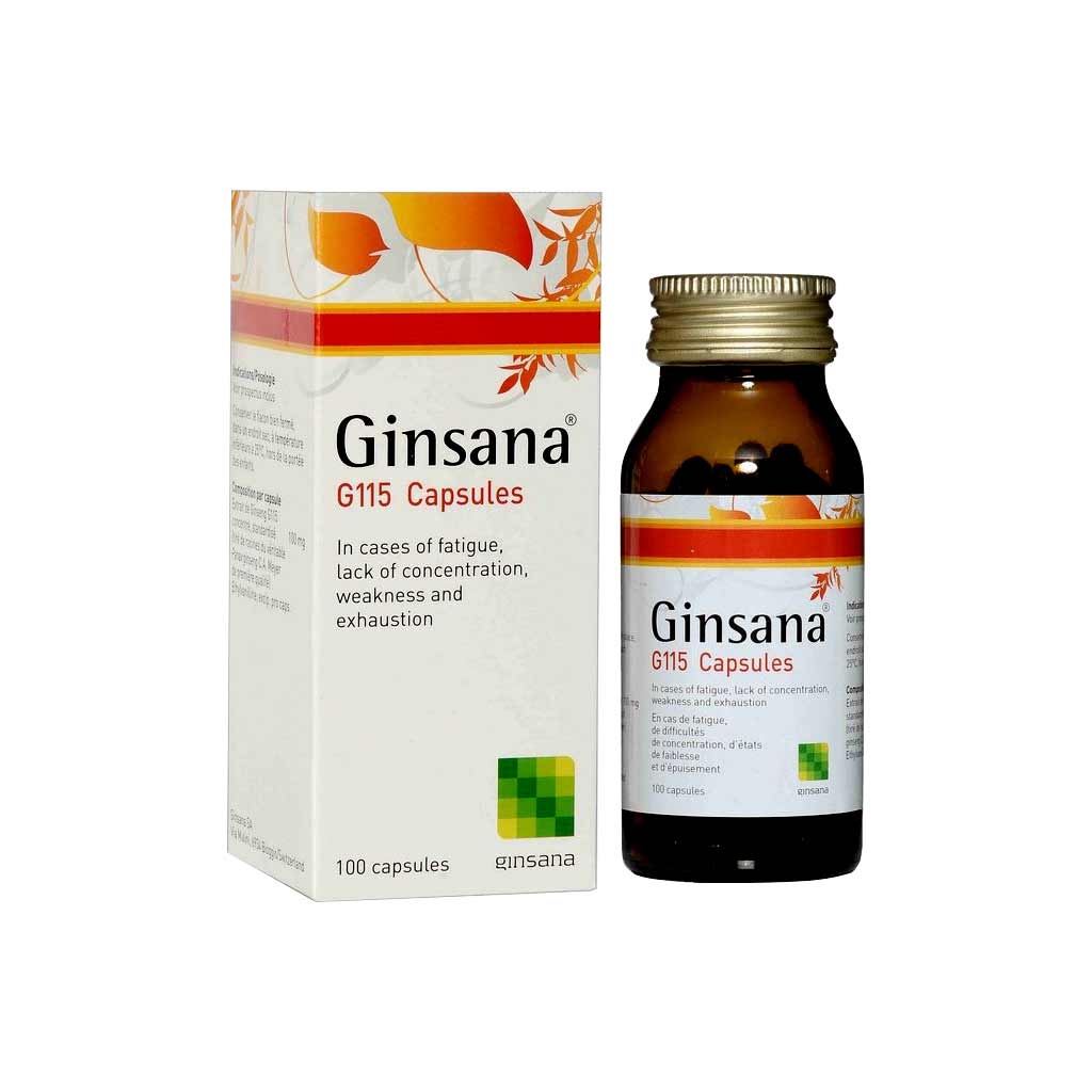 Ginsana G115 Capsules 100'S