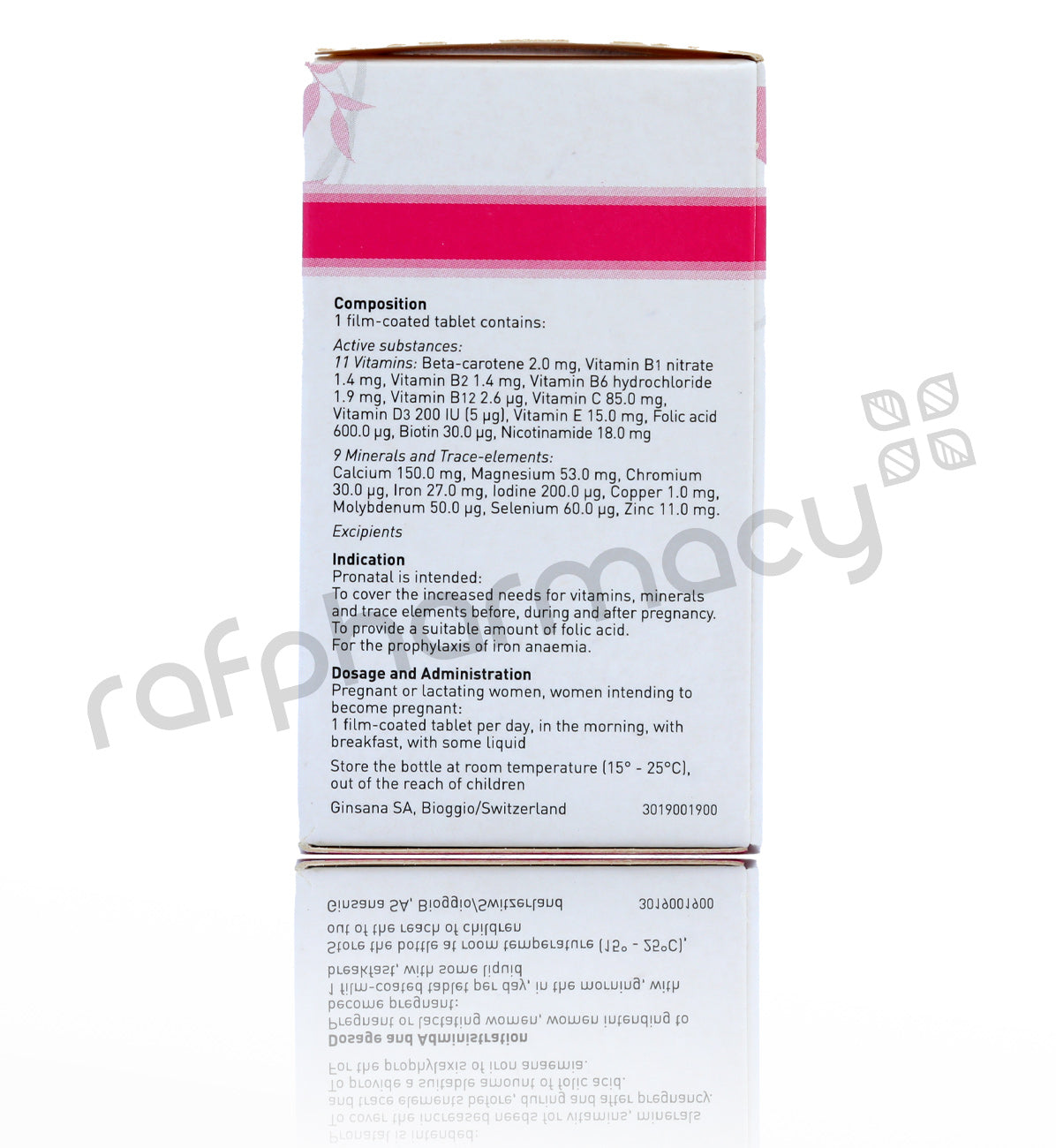 GINSANA PRONATAL TABLETS 30'S