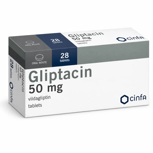 Gliptacin 50mg Tablets 28's