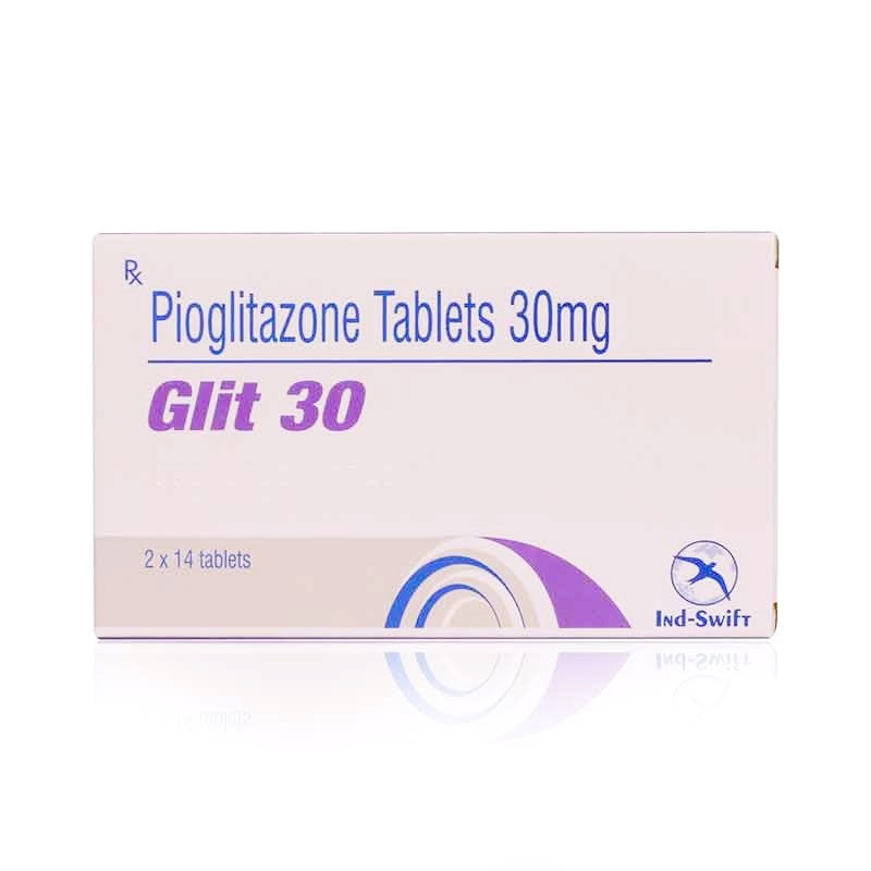 GLIT 30MG TABLETS 28'S
