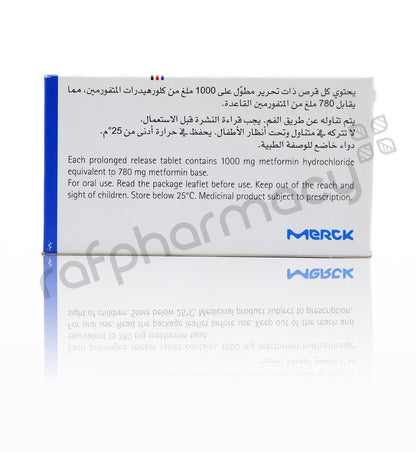 Glucophage Xr 1000mg Tablets 30'S