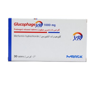Glucophage Xr 1000mg Tablets 30'S