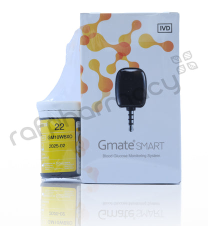 GMATE SMART PG101+25 STRIPS+10 LANCETS